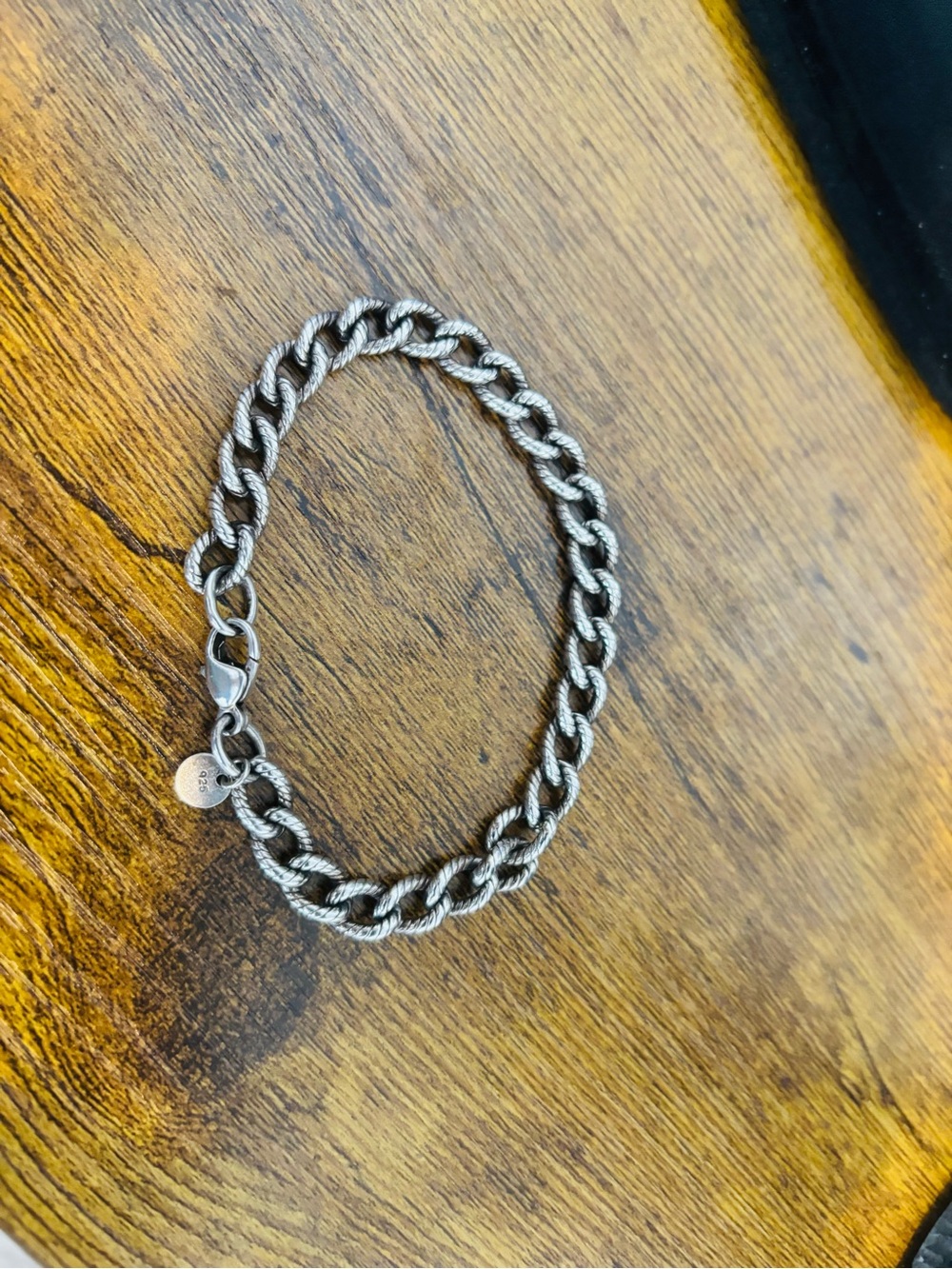 Tiffany and Co. Chunky Silver Chain Bracelet